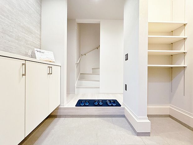 暮らし心地を大きく左右する収納を、適材適所に配置し使い勝手を考慮しました。