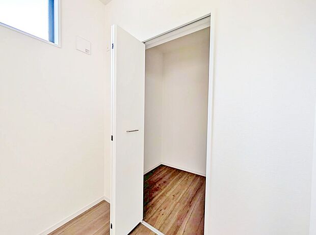 暮らし心地を大きく左右する収納を、適材適所に配置し使い勝手を考慮しました。