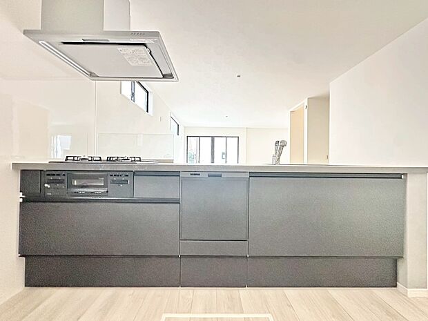 スマートな意匠と充実の機能を備えたキッチンが、暮らしにおいしい彩りを添えます。