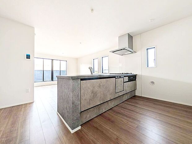 スマートな意匠と充実の機能を備えたキッチンが、暮らしにおいしい彩りを添えます。