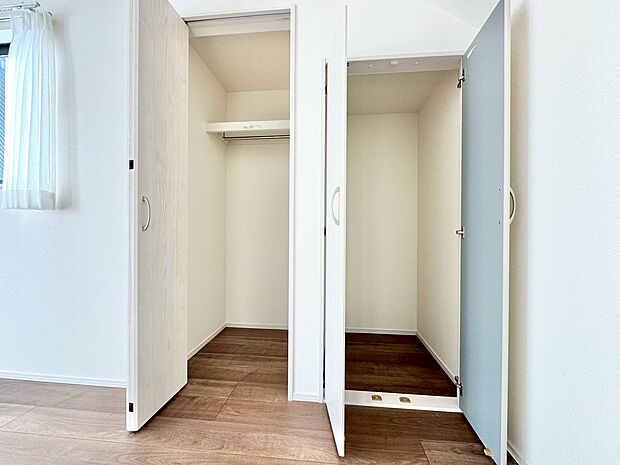 暮らし心地を大きく左右する収納を、適材適所に配置し使い勝手を考慮しました。