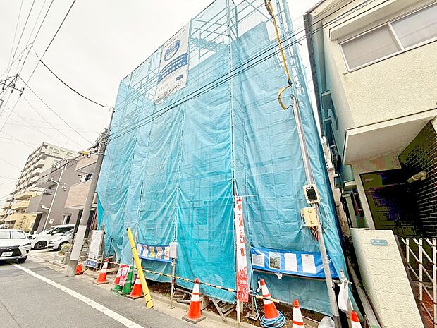 【建築中】外観の美しさだけでなくそこに住まうご家族様の心地良さを最優先しています。