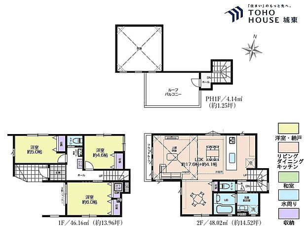 3LDK、土地面積82.62平米、建物面積98.32平米