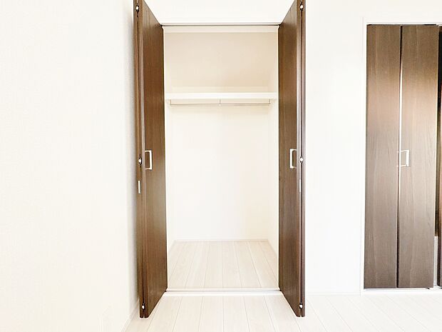 暮らし心地を大きく左右する収納を、適材適所に配置し使い勝手を考慮しました。