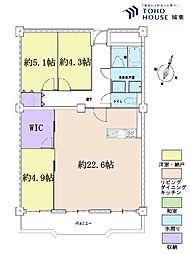 間取図画像 3LDK