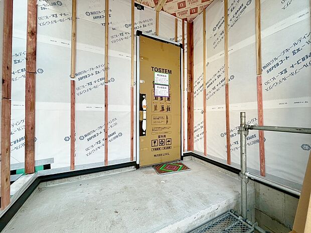 (建設中)玄関を開ければ、そこは安らぎのご自宅。