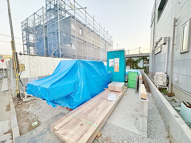 【建築中】外観の美しさだけでなくそこに住まうご家族様の心地良さを最優先しています。