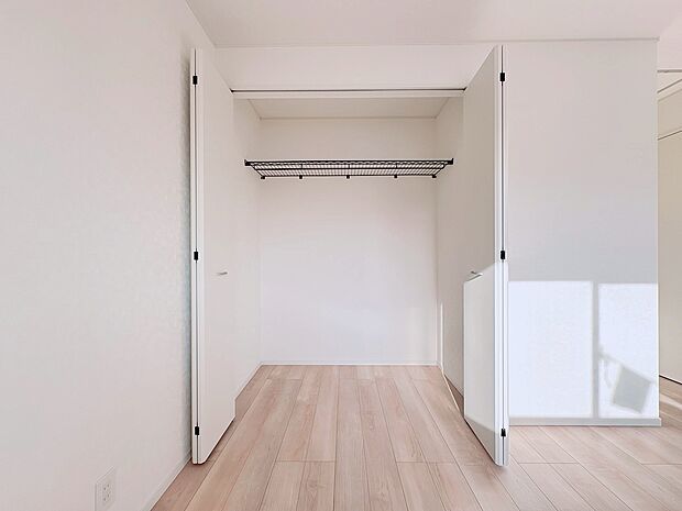 暮らし心地を大きく左右する収納を、適材適所に配置し使い勝手を考慮しました。