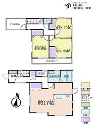 八潮市八潮3丁目 3LDKの間取り