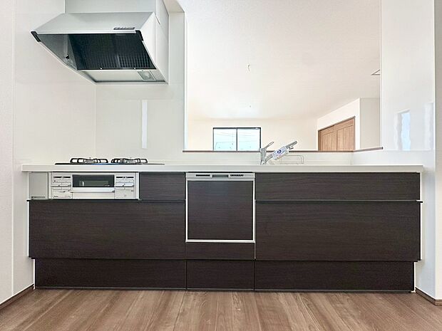 スマートな意匠と充実の機能を備えたキッチンが、暮らしにおいしい彩りを添えます。