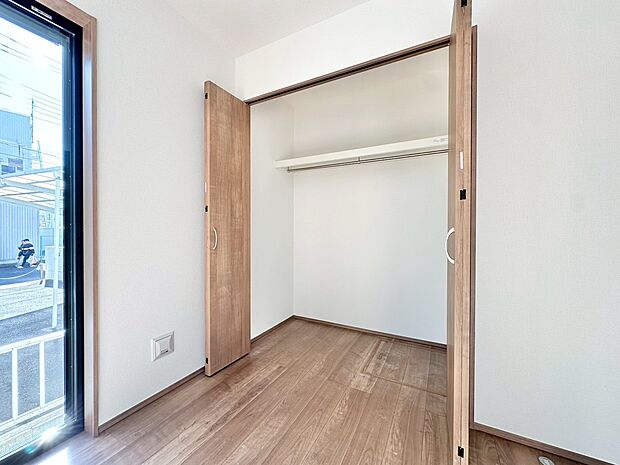 暮らし心地を大きく左右する収納を、適材適所に配置し使い勝手を考慮しました。