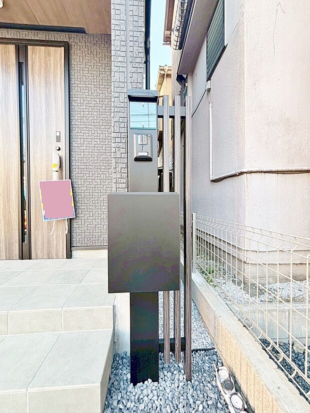 郵便物を受け取るための郵便受けも、きちんと管理されています。