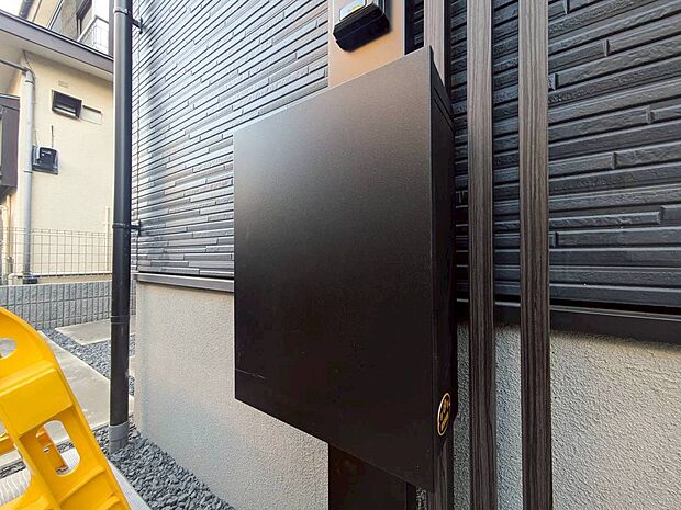 郵便物を受け取るための郵便受けも、きちんと管理されています。