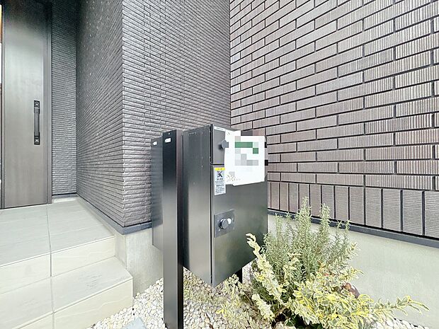 郵便物を受け取るための郵便受けも、きちんと管理されています。