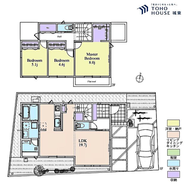 3ＬＤＫ、土地面積124．94平米、建物面積99．29平米