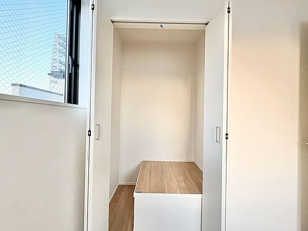 暮らし心地を大きく左右する収納を、適材適所に配置し使い勝手を考慮しました。