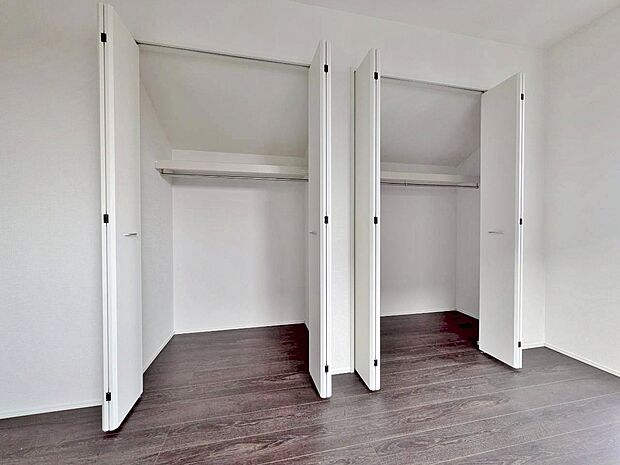 暮らし心地を大きく左右する収納を、適材適所に配置し使い勝手を考慮しました。