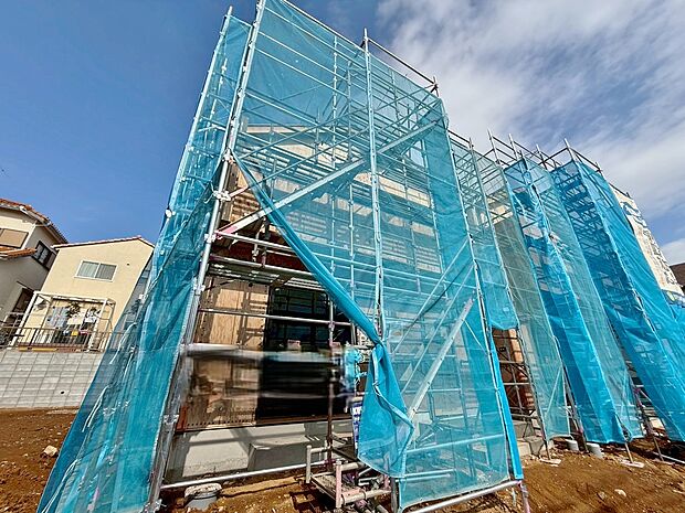 【建築中】外観の美しさだけでなくそこに住まうご家族様の心地良さを最優先しています。