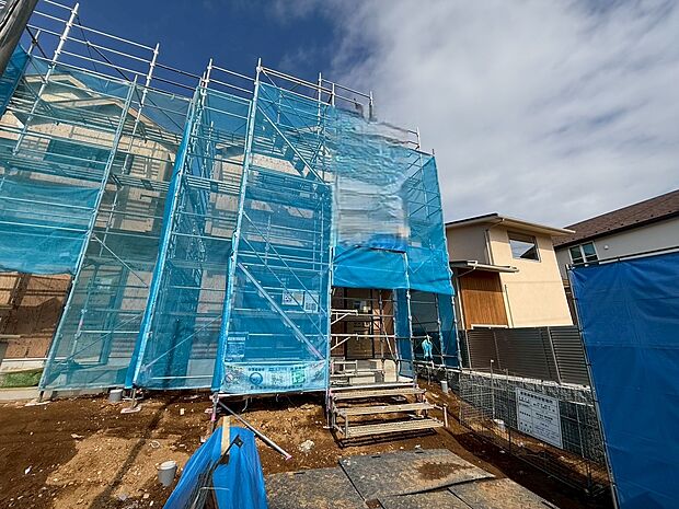 【建築中】外観の美しさだけでなくそこに住まうご家族様の心地良さを最優先しています。