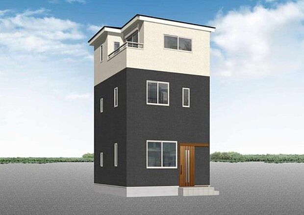 （外観完成予想図）