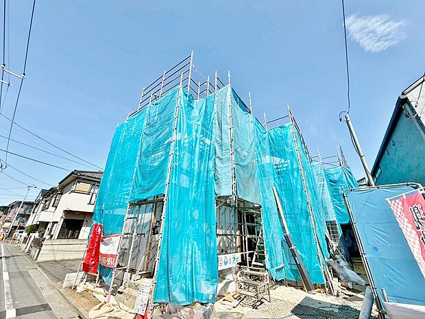 【建築中】外観の美しさだけでなくそこに住まうご家族様の心地良さを最優先しています。