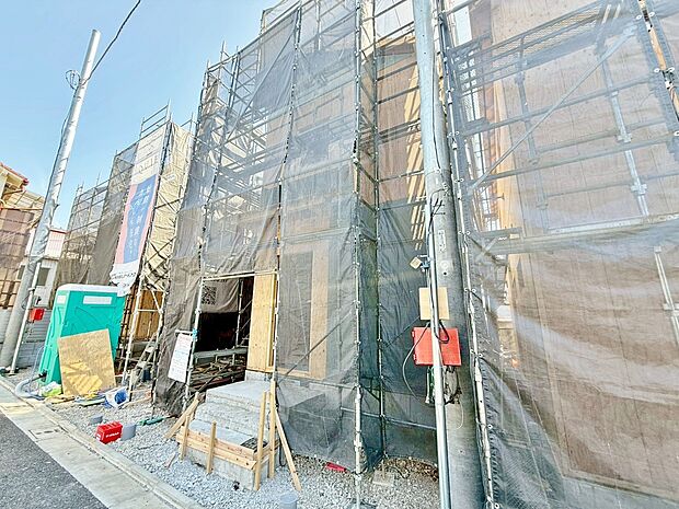 【建築中】外観の美しさだけでなくそこに住まうご家族様の心地良さを最優先しています。