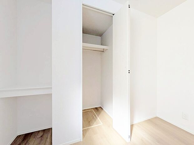 暮らし心地を大きく左右する収納を、適材適所に配置し使い勝手を考慮しました。