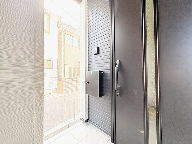 郵便物を受け取るための郵便受けも、きちんと管理されています。