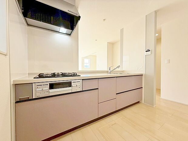 スマートな意匠と充実の機能を備えたキッチンが、暮らしにおいしい彩りを添えます。