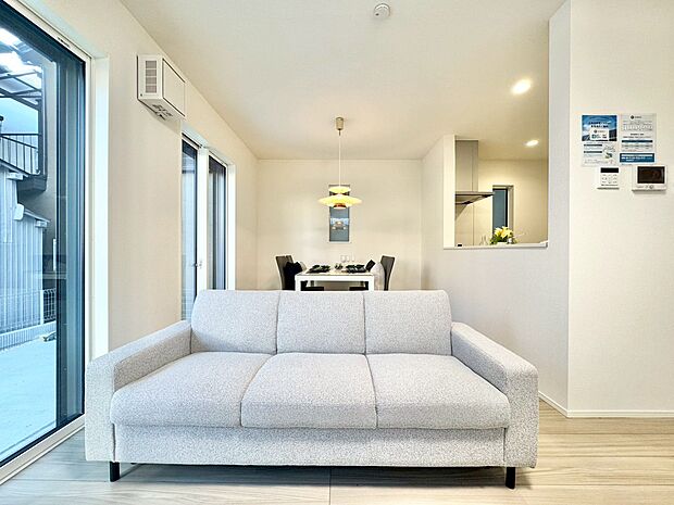 豊かな居住性と、安心感を満たすクオリティが見事に調和した住空間。