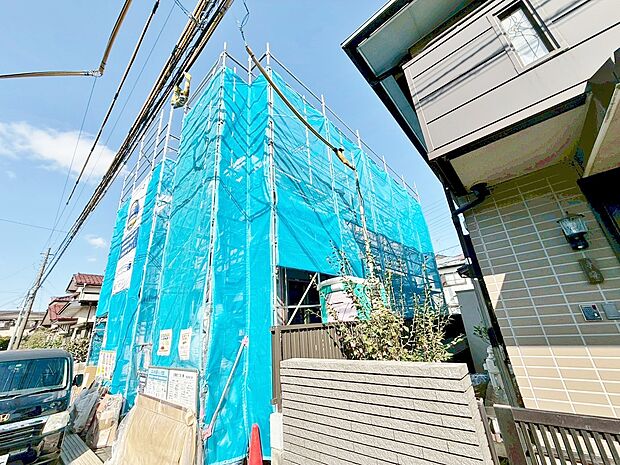 【建築中】外観の美しさだけでなくそこに住まうご家族様の心地良さを最優先しています。