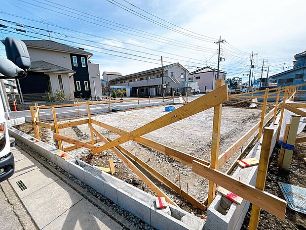 【建築中】外観の美しさだけでなくそこに住まうご家族様の心地良さを最優先しています。