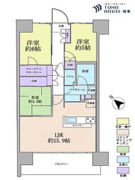ファインシティ東松戸モール&レジデンス 3LDKの間取図画像