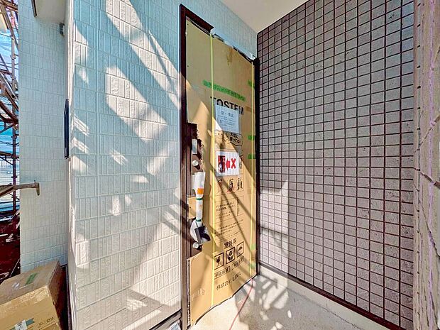 【建築中】玄関を開ければ、そこは安らぎのご自宅。