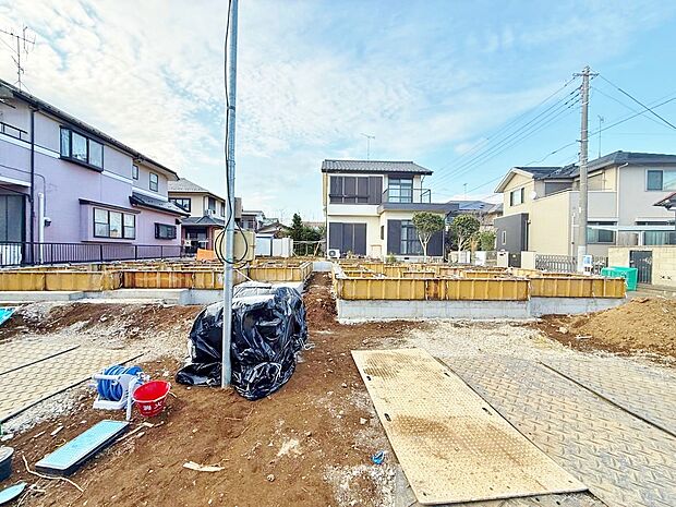 【建築中】外観の美しさだけでなくそこに住まうご家族様の心地良さを最優先しています。
