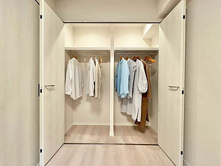 暮らし心地を大きく左右する収納を、適材適所に配置し使い勝手を考慮しました。