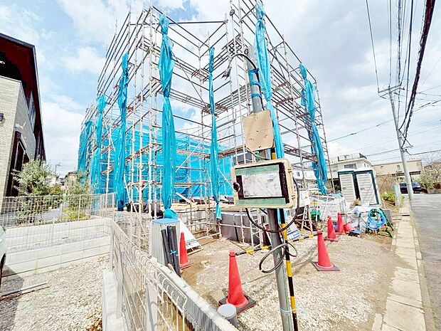 【建築中】外観の美しさだけでなくそこに住まうご家族様の心地良さを最優先しています。