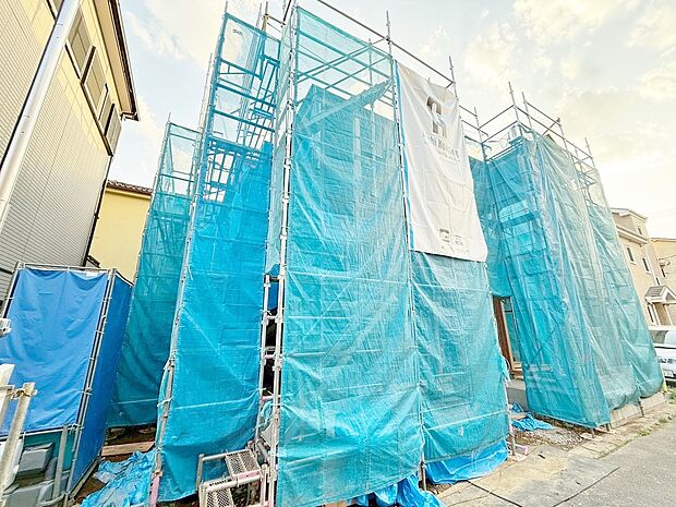 【建築中】外観の美しさだけでなくそこに住まうご家族様の心地良さを最優先しています。