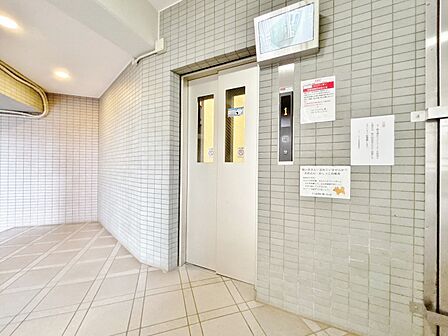 エレベーターの管理も、きちんと行き届いてます。