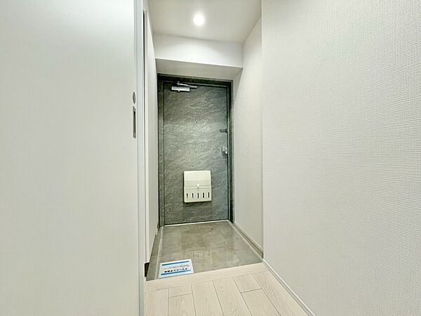 シューズボックスを完備した玄関です。