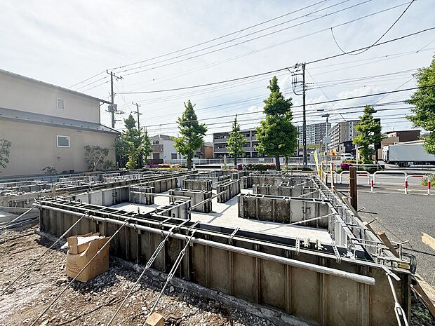 【建築中】外観の美しさだけでなくそこに住まうご家族様の心地良さを最優先しています。