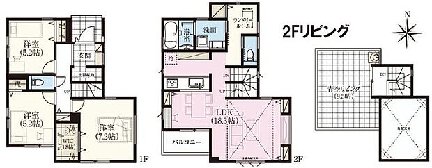 3ＬＤＫ、土地面積110．09平米、建物面積99．36平米