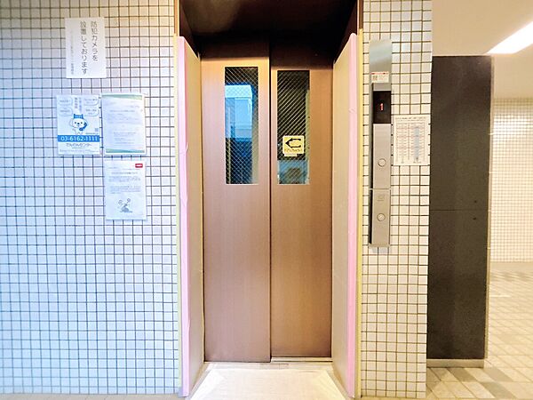 エレベーターの管理も、きちんと行き届いてます。