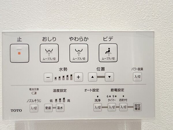 操作しやすいパネルです。