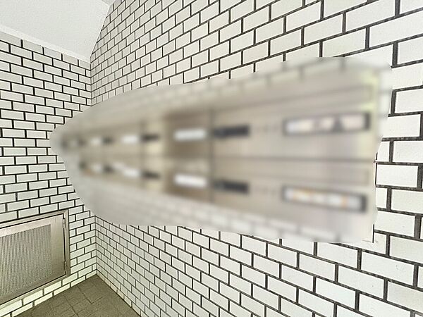 郵便物を受け取るための郵便受けも、きちんと管理されています。