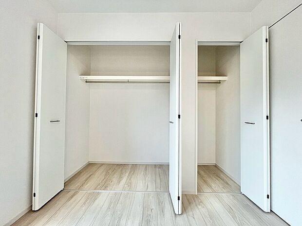 暮らし心地を大きく左右する収納を、適材適所に配置し使い勝手を考慮しました。