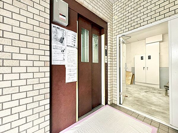 エレベーターの管理も、きちんと行き届いてます。