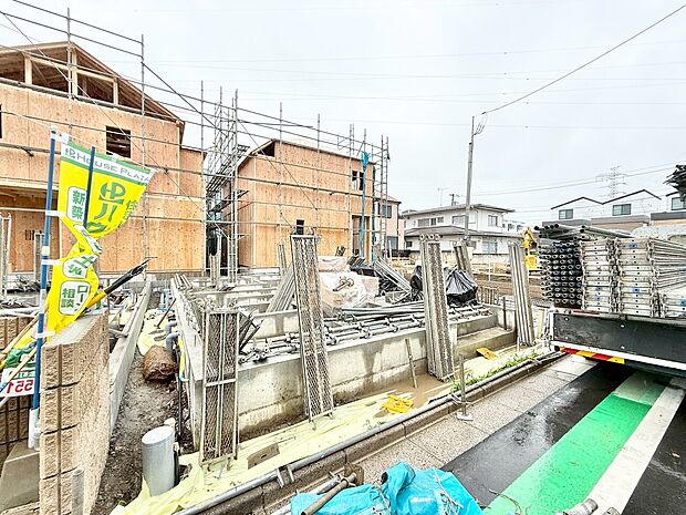 【建築中】外観の美しさだけでなくそこに住まうご家族様の心地良さを最優先しています。