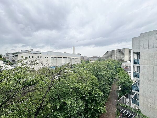 窓を開けると広がる青空。心をリフレッシュして日々を過ごしていきましょう。