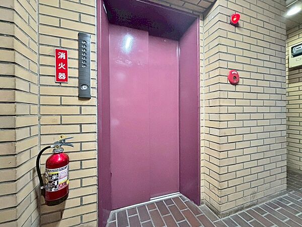 エレベーターの管理も、きちんと行き届いてます。